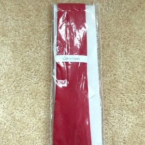 Men’s Calvin Klein Red Tie, still in package.